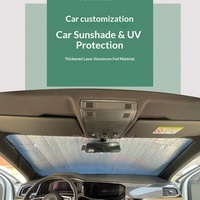 Pare-soleil en aluminium pour toit ouvrant de voiture Audi Q5L/Q3/Q7/Q4/Q6/A4L/A6L, installation par ventouse, style minimaliste, anti-chaleur