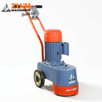 Meuleuse à terrazzo haute vitesse ZUJI SM250 380V 3KW avec plateau de meulage de 250 mm, refroidie par eau, semi-automatique, pour le polissage des sols en béton