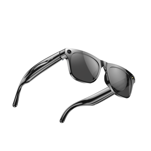 Lunettes intelligentes AI <span class=keywords><strong>avec</strong></span> assistant vocal Caméra vidéo HD mains libres pour la capture de photos et d'audio Lunettes de lecture de musique - Product Image 2
