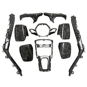 Kits intérieurs en fibre de carbone forgée pour Huracan LP580 LP610 2014-2018, finition brillante, tissage sergé, précision 1:1 - Product Image 1