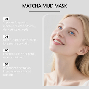 มาส์กหน้าโคลนมัทฉะทำความสะอาดผิวอย่างอ่อนโยนชุ่มชื้นและใส่ใจมาสก์โคลนสเมียร์สดชื่น - Product Image 4