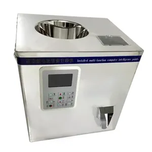 FZ-200 LCD Panel spiral feeding weighing and filling machine for nut/peanut/seed/rice/grain