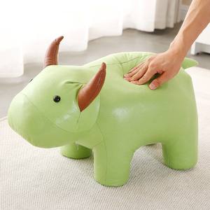 Taburete con forma de elefante, asiento para niños, silla suave con forma de animal, diseño moderno y sencillo para decoración de habitación infantil - Product Image 4