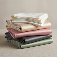 Taie d'oreiller moderne de style hôtelier en soie de mûrier 100% couleur unie avec fermeture éclair