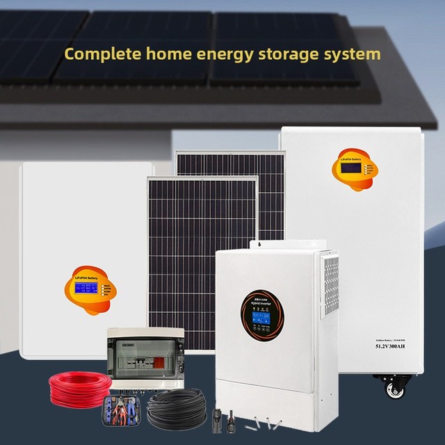 5kW-60kW Off-Grid Solar Power System with Lithium Iron Phosphate Battery for Household Photovoltaic Energy Storage