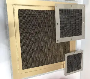 Brass Honeycomb Ventilation System Used in Magnetic Shielding Field