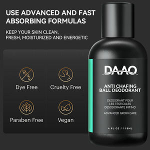 Loción Hidratante para el Cuidado Masculino, Marca Privada, Venta al Por Mayor, OEM, ODM, Desodorante para Hombre, Protección Contra Rozaduras en la Zona Íntima, Refrescante con Aloe - Product Image 2