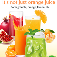 Presse-agrumes électrique, extracteur de jus d'agrumes, presse-agrumes, machine à jus d'orange, extracteur de fruits, mini-blender portable, livraison directe de fruits