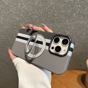 Sợi Carbon Cứng Điện Thoại Trường Hợp Phụ Kiện Túi Điện Thoại Di Động Cover Quay Lại <span class=keywords><strong>Shell</strong></span> Cho Iphone16 15 14 13 Promax Với Khung Từ Tính - Product Image 6