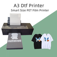 Mesin Transfer Panas Tinta Putih Hot Sale DTF Pet Film Printer Inkjet Kaos Model A3 Printer Inkjet DTF untuk EPSON L1800