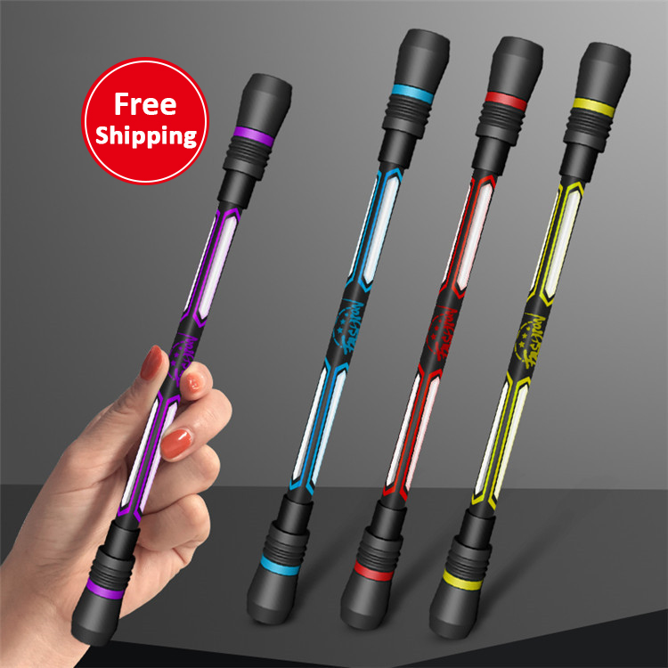 Новинка, креативная игрушка-Спиннер для взрослых и детей, спиннинговая ручка, пластиковая ручка-Спиннер, Антискользящая игрушка-Спиннер для снятия стресса