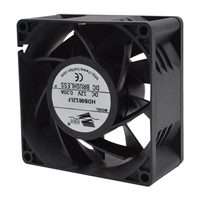 DC-Server-Lüfter 12V/24V Axialer Luftstrom Kugellager Kunststoffblätter OEM/ODM