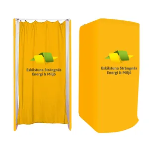 Portable custom printed changing room Pop up display stand exhibition wall banner trade show tension fabric backdrop wall
