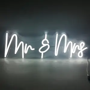 Enseigne au néon en acrylique Design personnalisé Led publicité mariage boutique fête maison Decorbetter