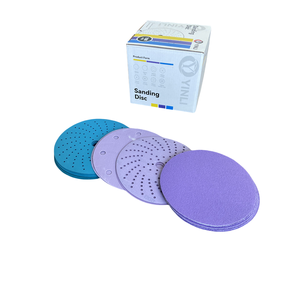 Yinli 150mm Disco de papel de lija 100mm Fibra velcro Cerámica 3x4 Malla 5 pulgadas Lijado abrasivo redondo 6 <span class=keywords><strong>2</strong></span> Disco de lijado 125mm Cerámica - Product Image 1