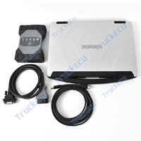 Ordinateur portable CF54 pour camion Mercedes, outil de diagnostic automobile VCI C6 Wifi Doip Multiplexeur Sd Connect Xentry Das DTS Monaco Vediamo HHT Tool