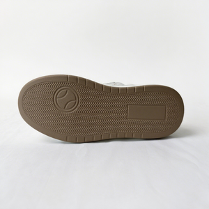 Baskets à plateforme grises claires à motif dessin animé, lacets, semelle épaisse en TPU, style rétro, chaussures de marche décontractées et élégantes - Product Image 4