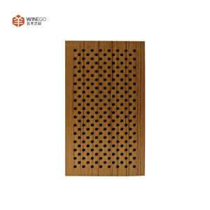 Winego nghệ thuật Deco đục tấm âm thanh cách âm bằng gỗ đục tường Bảng âm thanh để giảm tiếng ồn - Product Image 1