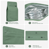 Sachet Doypack thermoscellable à 8 soudures latérales, sachet stérilisable pour repas prêts à consommer, emballage résistant aux hautes températures