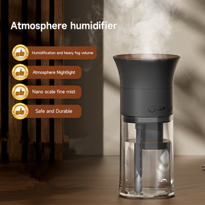Usine 2025 veilleuse maison <span class=keywords><strong>diffuseur</strong></span> <span class=keywords><strong>de</strong></span> brouillard d'eau Rechargeable petite Machine d'aromathérapie humidificateur <span class=keywords><strong>de</strong></span> bureau - Product Image 4