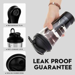 600ml Portable Tritan Fitness Electric Self Stirring Mixing <b>Shaker</b> Cup Protein <b>Bottles</b> for Gym Sports - Product Image 4