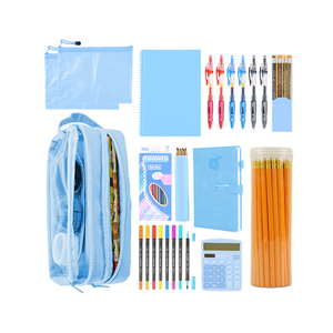 Set di Cancelleria per il Ritorno a Scuola, Kit di Cancelleria per Ufficio e Studenti, Pacchetto di Materiale Scolastico con Matita, Calcolatrice, Gomma, Forniture per Ufficio Personalizzate - Product Image 1