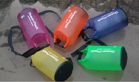 Tas Kering PVC Tahan Air untuk Olahraga Luar Ruangan, Pantai, Arung Jeram, Berenang, Menyelam - Tas Kering Transparan Semi Transparan dengan Layar Sentuh