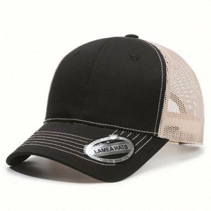 Gorra Trucker Clásica Lisa de 6 Paneles de Alta Calidad Personalizada al por Mayor, Unisex, con Cierre a Presión, Malla, para Negocios, con Logotipo Personalizado Común - Product Image 2