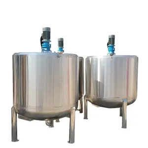 Stainless Steel Double Layer Electric Heating Homogeneous Emulsifying Tank Defoaming Reaction Kettle Detergent Mixing Barrel