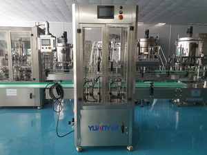 Tự động 6 đầu bơm từ chất lỏng nước trái cây sữa nước giải khát bia điền Máy đóng chai chai Filler Dispenser 220V PLC - Product Image 6