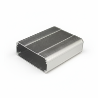 Casing Elektronik Aluminium Anodized, Proyek Casing PCB, Kotak Sambungan Sinyal dengan Perisai Terpisah