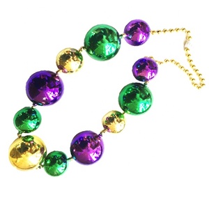 Cuentas de Mardi Gras de Yiwu, cadena de bolas Jumbo de fábrica, collar, <span class=keywords><strong>2022</strong></span> - Product Image 5