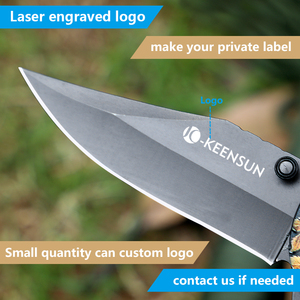 Cuchillo de bolsillo <span class=keywords><strong>Boker</strong></span> de entrega rápida OEM, cuchillo de caza de supervivencia de hoja plegable promocional - Product Image 2