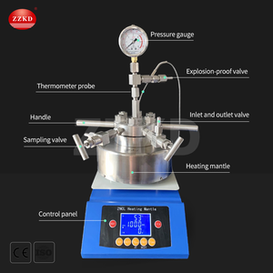 Top Quality PTFE Lined 50ml/100ml/250ml Hydrothermal Synthesis Autoclave Reactor Chemical - Product Image 6
