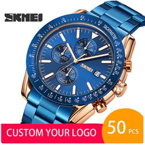 50 Piezas Reloj de Pulsera de Cuarzo Skmei 9253 con Logotipo Personalizado OEM, Diseño Original de Marca para Hombre, Reloj de Pulsera para Hombre, Reloj Para Hombre, Montre - Product Image 1