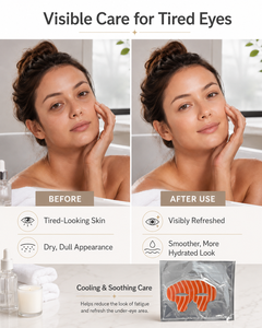 Masque de nuit pour le visage pour une peau éclatante, masque en gel bio-collagène, masque en gel de collagène rose au DNA de saumon PDRN - Product Image 4