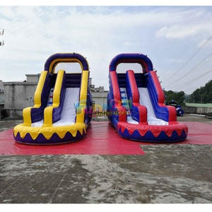Glissière d'eau gonflable pour enfants, jeux d'arrière-cour, glissades d'eau pour miniature, pour <span class=keywords><strong>piscine</strong></span>, course à obstacles, maison gonflable, 240 pieds 15 pieds - Product Image 2