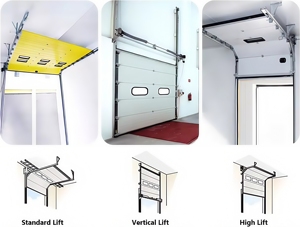 Porte <span class=keywords><strong>de</strong></span> <span class=keywords><strong>garage</strong></span> sectionnelle transparente en matériaux écologiques, résistante aux intempéries et isolée, à ouverture ascendante - Product Image 3