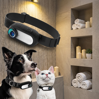 Caméra d'action portable pour animaux de compagnie, pour l'extérieur, intelligente, pour le sport, enregistrement vidéo, caméra pour chien et chat, collier