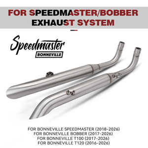 Système d'échappement complet haute performance en acier inoxydable pour <span class=keywords><strong>Triumph</strong></span> Bonneville T100 T120 Bobber, silencieux modifié 51 mm - Product Image 1