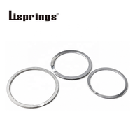 Spiral Retaining Ring Double Layer Plain Finish Steel Metric 40-52 HRC Hardness Multi-industry Fastener Inner Diameter 5.61mm
