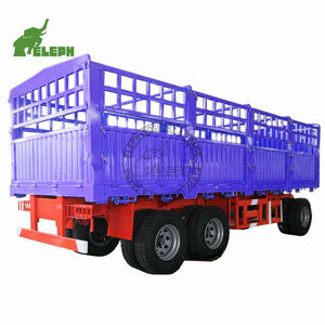 Remorque à timon d'<span class=keywords><strong>occasion</strong></span> à plat pour le transport de marchandises à haute clôture à vendre 07 - Product Image 2