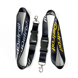 Yuewen Cheap Wholesale Sublimation Neck Strap Printed With Logo Custom <b>Ribbon</b> Lanyard - Product Image 2