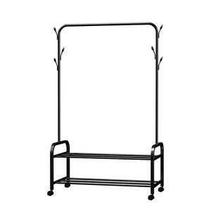 Stendibiancheria in Metallo Bianco Nero Rosa Portabiti <span class=keywords><strong>Appendiabiti</strong></span> per Vestiti - Product Image 1