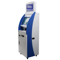 Scanner de passeport, kiosque auto-imprimé, lecteur de carte bancaire et de carte d'identité, machine de paiement sans espèces en libre-service pour aéroport