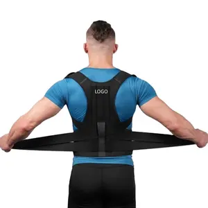Individuelles Logo professioneller medizinischer Rückenstütze-Gürtel Rückenhalterungs-Korrektor für Damen und Männer