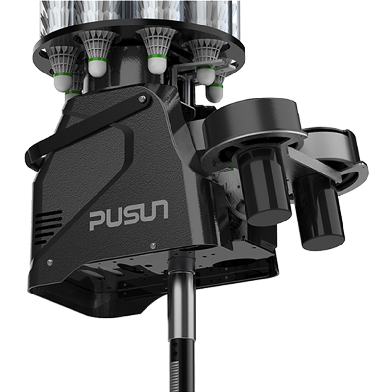 Automatic Badminton Shuttlecock Machine with Adjustable Speed and Interval for Training Smash Clear Drop and Drive Shots