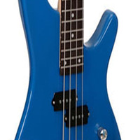 DISTRIBUTE 4 Strings Maple Neck Dark Wood Body Electric Guitar for Students Beginners Contact Us for Whole Photos