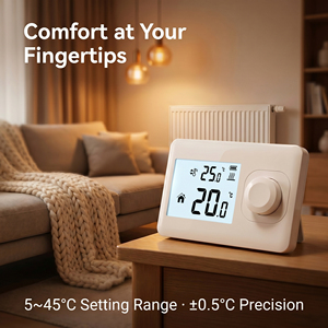 <span class=keywords><strong>Thermostat</strong></span> intelligent <span class=keywords><strong>filaire</strong></span> pour la maison, intégration domestique, design moderne, <span class=keywords><strong>thermostat</strong></span> LCD réglable pour chaudière à <span class=keywords><strong>gaz</strong></span>, chauffage radiant au sol - Product Image 6