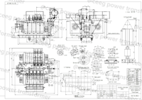Transformador de Potencia Sumergido en Aceite ONAN/ONAF de 20MVA 40/48MVA 69kv 35kv 110kV, Estándar CEEG IEC o ANSI/IEEE, de China